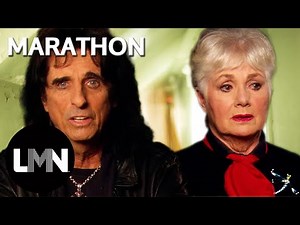 CELEBRITIES FACE OFF WITH GHOSTS! *Marathon* | Celebrity Ghost Stories | LMN