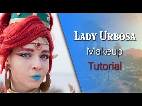 Lady Urbosa Cosplay Makeup Tutorial | Breath of the Wild