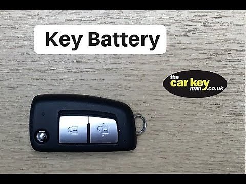 Key Battery Nissan Juke New Style HOW TO