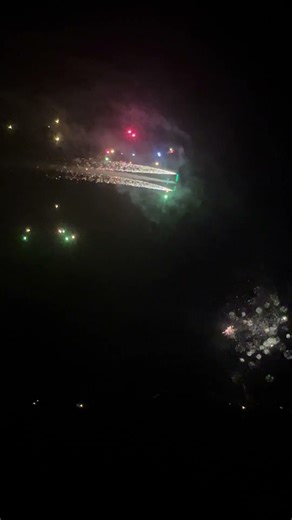 Dehavilland super chipmunk firework display at Oshkosh 2025 #aviation #airshow #fireworks