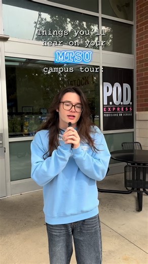 Blue Elite Tour Guides⚡️💙 on Instagram: "You’ve heard it on an MTSU campus tour ✅ Now imagine being the one saying it. This could be you. 😎 Applications for Blue Elite Tour Guides are open now. Apply today through the link in our bio or search “MTSU Blue Elite Tour Guide Application.” #mtsu #blueelite #campustour #tours #applynow"