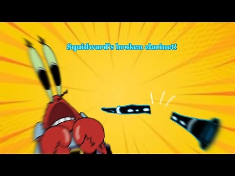 Squidward’s broken clarinet! (For Kavon Anthoney)