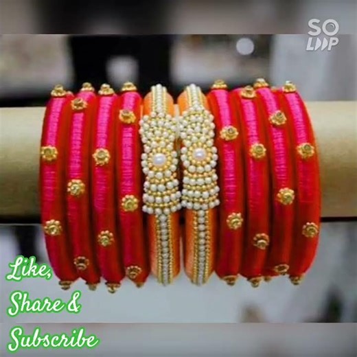 Latest satin bangle set ideas collection 2025, karwa chauth special bangles set ideas,