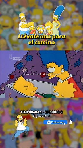 125K views · 4.7K reactions | El funeral de Bart  #LosSimpson #TheSimpsons #HumorSimpson #SimpsonLatino #HomeroSimpson #MomentosSimpson #SeriesAnimadas #DoblajeLatino #FunnyReels #ElBarto | Los Clipson | Facebook