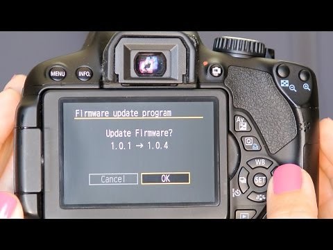 How to Apply a Canon DSLR Firmware Update to Your Camera