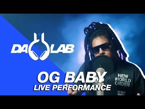 OG Baby "Run With It" l Da Lab Live MIC Performance