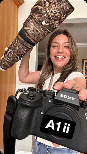 Chelsea Northrup on Instagram: "I have the Sony a1 ii for two weeks! I’m going to be taking pictures of wildlife but what else would you like me to test? Thanks sending it @sonyalpha and @lensrentals"
