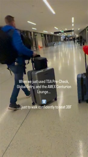 We just cruised through Global Entry, TSA PreCheck, and the AMEX Centurion Lounge feeling like travel pros… and now we’re stretching our way back to row 38F trying to get comfortable 😅 This is how we do it at The Adventure Family Vlog — mixing smart travel perks with budget flights so we can save money and travel the world more often 🌍✈️ Because we’d rather spend on experiences, adventures, and memories than first-class seats. If you love budget travel tips, family travel humor, and real-life 