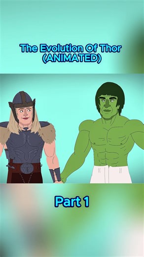 The Evolution Of Thor (ANIMATED) #usa #fyp #animation #art | Animation