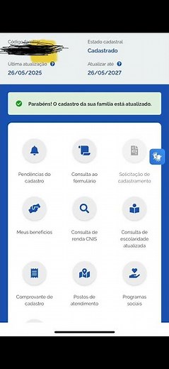 Como consultar a situação do cadastro único do bolsa família #cadastroúnico #bolsafamilia #governo