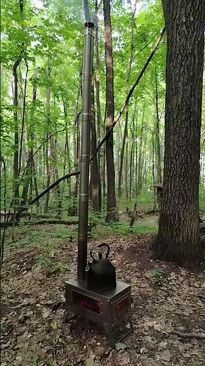 The Future of Hot Tenting: Reviewing the Foldable Titanium Tryhomy Stove