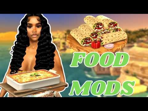 Best Realistic Food Mods for The Sims 4 (New CC Recipes & Meals)
