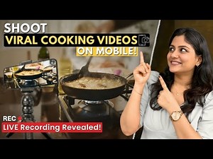 Shoot VIRAL Cooking Videos on Phone📱Live Filming Recording Secrets #cookingvideo #youtube #viral #yt