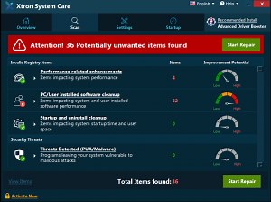 Xtron System Care - How to Remove It