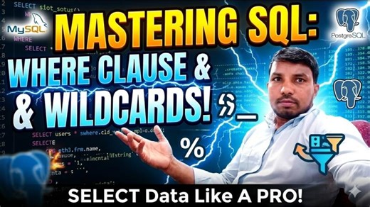 11 Where Clause in SQL | Mysql | Where Conditional | Where Statements | SQL Tutorial for Beginners | Kadamachi Venkatesh