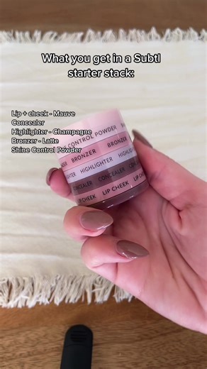 Discover the Perfect Subtl Starter Stack for Effortless Makeup