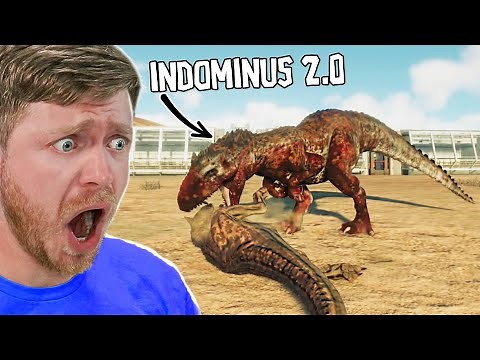 INDOMINUS REX 2.0 the BATTLE ROYALE! - Jurassic World Evolution 2