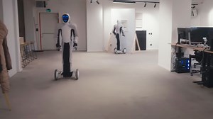 Creepy vision of future reveals silent AI robots ‘trained in minutes’ filling offices and cleaning for you...