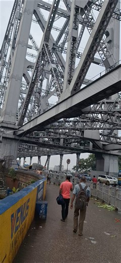 Ancient Howrah Bridge and India's Oldest Railway Station Howrah Junction stunning view 🔥🔥