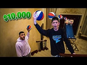 BEST TRICKSHOT WINS $10,000 - Basketball Challenge