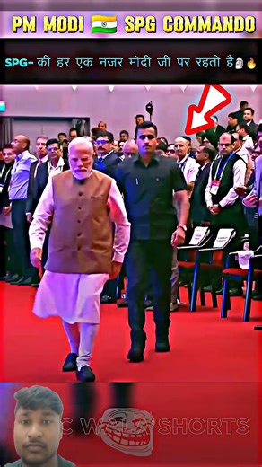 pm special security guard 😨 #commando #specialforces