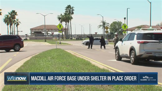 MacDill Air Force Base under shelter-in-place order