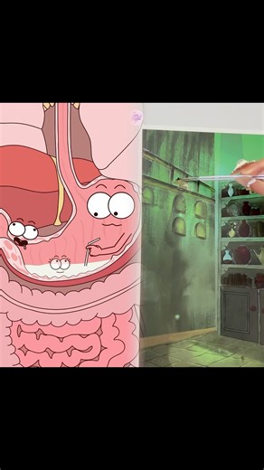 What Really Happens When You Throw Up#animation #funny #shorts