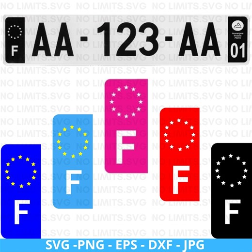 SVG Car License Plate, License Plate Vector, Car Plate, Plate File, Car Region Logo, Department Logo Svg, - Etsy Australia