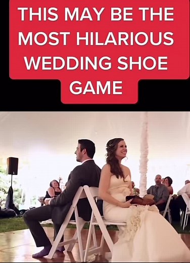 Wedding shoe game with a surprise final question! #foreverandalwaysweddings #weddingshoegame #funnywedding #bridesmaidsdresses #wedding #weddinginspiration #weddingphotography #weddingplanning #weddinginspo #weddingvibes #brides #weddingday #weddingstyle #bridalgown #weddingdress #weddinggown #love #fashion #beautiful #photography #happy #weddingdecor #weddingreception