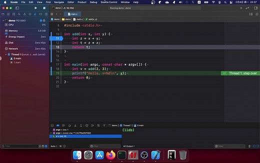 如何使用XCode创建C语言程序