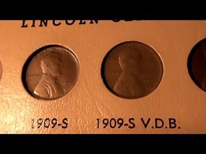 Complete Lincoln Cent Collection in Dansco Album - 1909-S VDB
