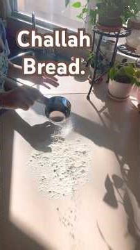 Baking Challah #shabbatshalom #baking #storytime #recipe