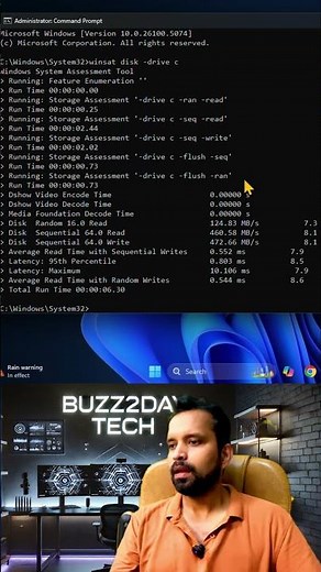 Test your SSD Now #tech #test #cmdtrick