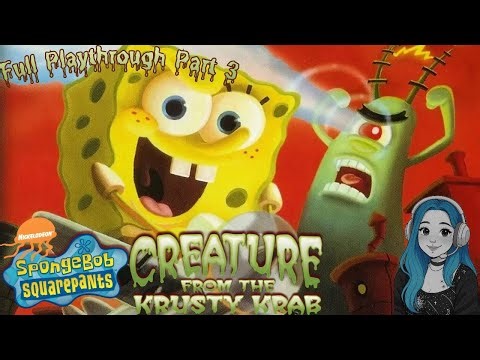 PS2 SpongeBob SquarePants Creature From The Krusty Krab - Supersize Patty! (Plankton)