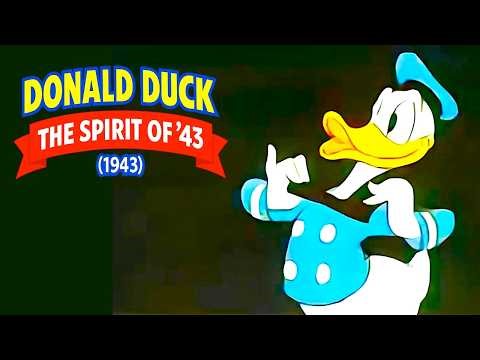 Donald Duck – The Spirit of ’43 (1943) | Restored Classic Cartoon