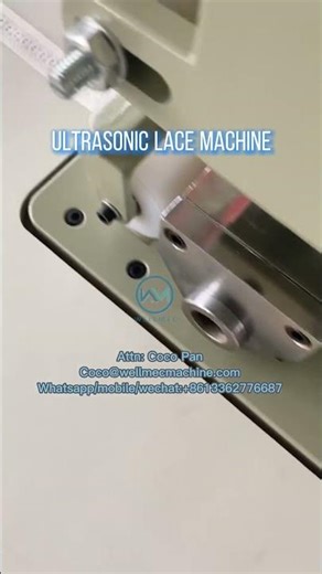 Ultrasonic Bra Strap Making Machine Sealing Welder