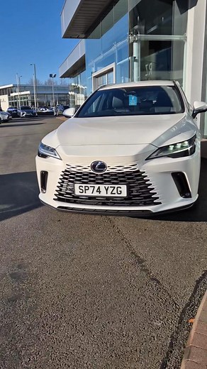 Drive away in the RX 450h for £695 a month. This stunning RX is a Plug - In vehicle giving you guaranteed electric mileage showing off the exhilarating performance of Lexus. The heads up display and smooth Tahara leather interior show the brave design and Takumi craftsmanship giving you that Luxury feel. Features include: 2.5L Plug-In hybrid with self charge / 12,665 miles 40 miles electric range Heads up display Electric tailgate Lexus Link system with remote climatization start Heated and vent