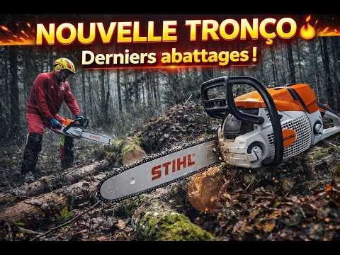 💥 Last fellings with my NEW chainsaw… impressive! 🌳🪓🪵🪚🌲