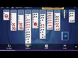 Microsoft Solitaire Collection: Spider - Expert - May 24, 2020