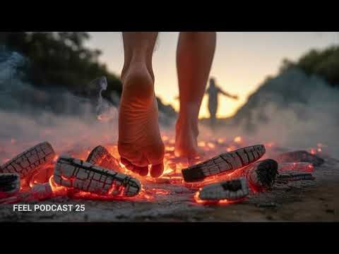 Firewalking: How People Walk Barefoot Over Fire | English Audio ‪@FeelPodcast25‬