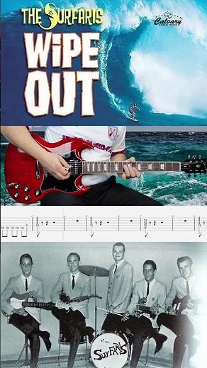 Wipe Out || The Surfaris Cover || Guitar Tab || Tutorial by ManP