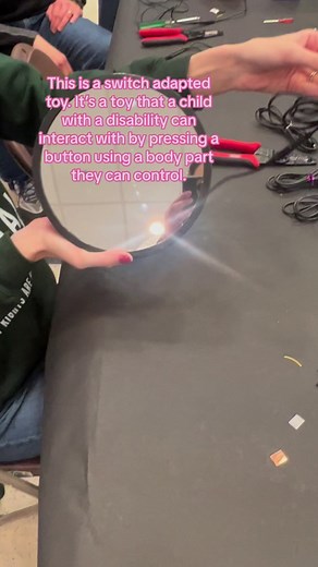 22K views · 424 reactions | One of our favorite programs for obvious reasons Video description: people at a switch adaptation workshop adapting battery operated toys like an infinity light and trucks. #AssistiveTechnology #SwitchAdapted #3DPrinting | Tech OWL - Technology for Our Whole Lives | Facebook