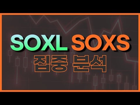 SOXL SOXS 선택 이거 보고 하세요