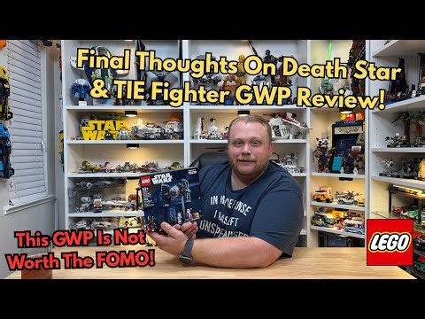 Death Star GWP TIE Fighter with Imperial Hangar Rack! (This GWP Is Not Worth The FOMO!)