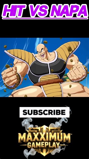 Hit Face off Nappa #dragonballz #anime #dragonballfighterz #fighting #faceoff #nappa #hit #dbfz