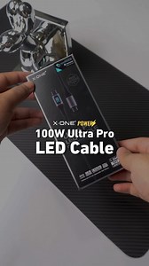 😴 Tired of waiting for your devices to power up? Upgrade to the X.One® 100W Ultra Pro LED Cable – your gateway to real-time charging speed monitoring! ⚡ Introducing the X.One® 100W Ultra Pro LED: Type-C to Type-C Fast Charge Cable. Why Choose X.One® Ultra Pro LED Cable? ✨ Ultra-Fast 5A Charging: Supercharge your device in a flash. 🔍 Intelligent LED Display: Monitor charging speed at a glance. ⚡ Supports PD 3.0: Fast Charge your iPhone from 0-50% in just 30 minutes. 🚀 Supports Samsung Super Fa