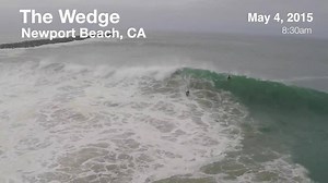116K views · 2.2K reactions | The Wedge was "pumped" up today with waves up to 20 feet! | Visit Newport Beach | Facebook