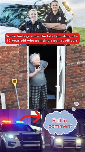 8.5K views · 47 reactions | Drone footage show the fatal shooting of a 72-year-old who pointing a gun at officers...Full in comment | Film Watch Movies | Facebook