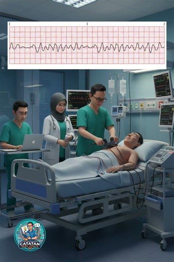 "Kapan Harus DC Shock? Jangan Sampai Salah!" ⚡️ #tenagamedis #dokter #perawat