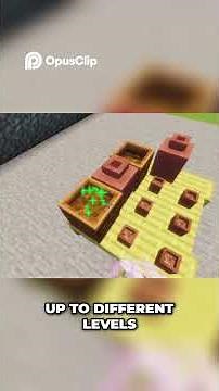 Minecraft Flower Cart Build Tutorial Decorative Garden Idea #minecraft #minecraftbuilding